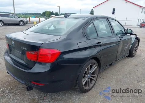 2013 BMW 335I xDrive from USA, damaged, VIN WBA3B9G5XDNP39511